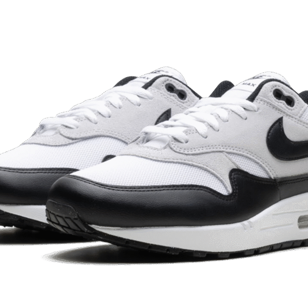 Air Max 1 Essential "White Pure Platinum Black"
