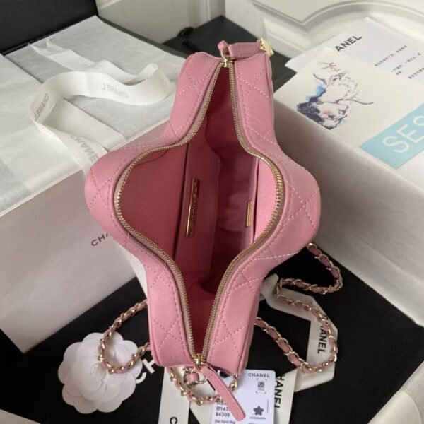 Chanel 24C AS4579 Star Bag Pink Lambskin Light Gold Hardware