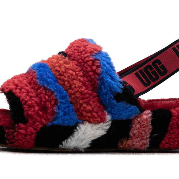 Fluff Yeah Slide WMNS "Cali Collage Red"
