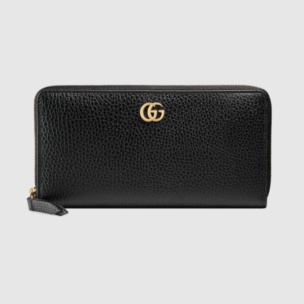 GG Marmont Zip Around Wallet