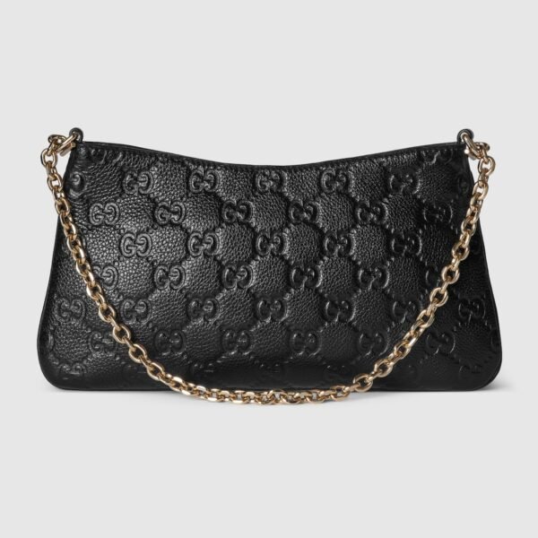 GG Emblem Medium Shoulder Bag