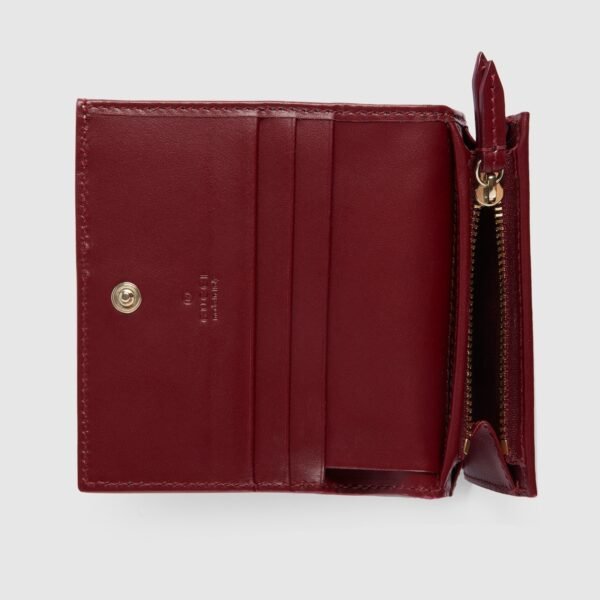 GG Mini Wallet With Owl Detail