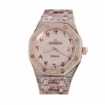 Audemars Piguet Royal Oak AP160SF296 "Iced Out Rose Gold" Top Grade Replica - Image 2