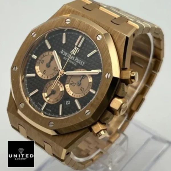 Audemars Piguet Royal Oak Chronograph 26331OR "Rose Gold Brown Dial" Master Replica 1:1 Audemars Piguet Royal Oak Selfwinding Audemars Piguet Royal Oak Chronograph 26331OR "Rose Gold Brown Dial" Master Replica 1:1 Audemars Piguet Royal Oak Selfwinding