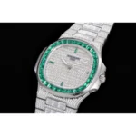Patek Philippe Nautilus 5711/1300A "Emerald Bezel" Premium Duplicate - Image 2