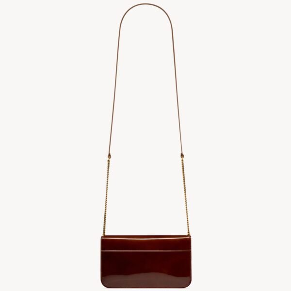 YSL Cassandre Phone Case in Patent Leather