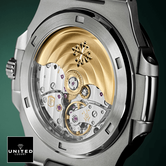 Patek Philippe Nautilus 5711/1300A-001 "Diamond Bezel" Exclusive Clone Edition Patek Pyilippe Geneve Stainless Steel Case Replica mechanism view