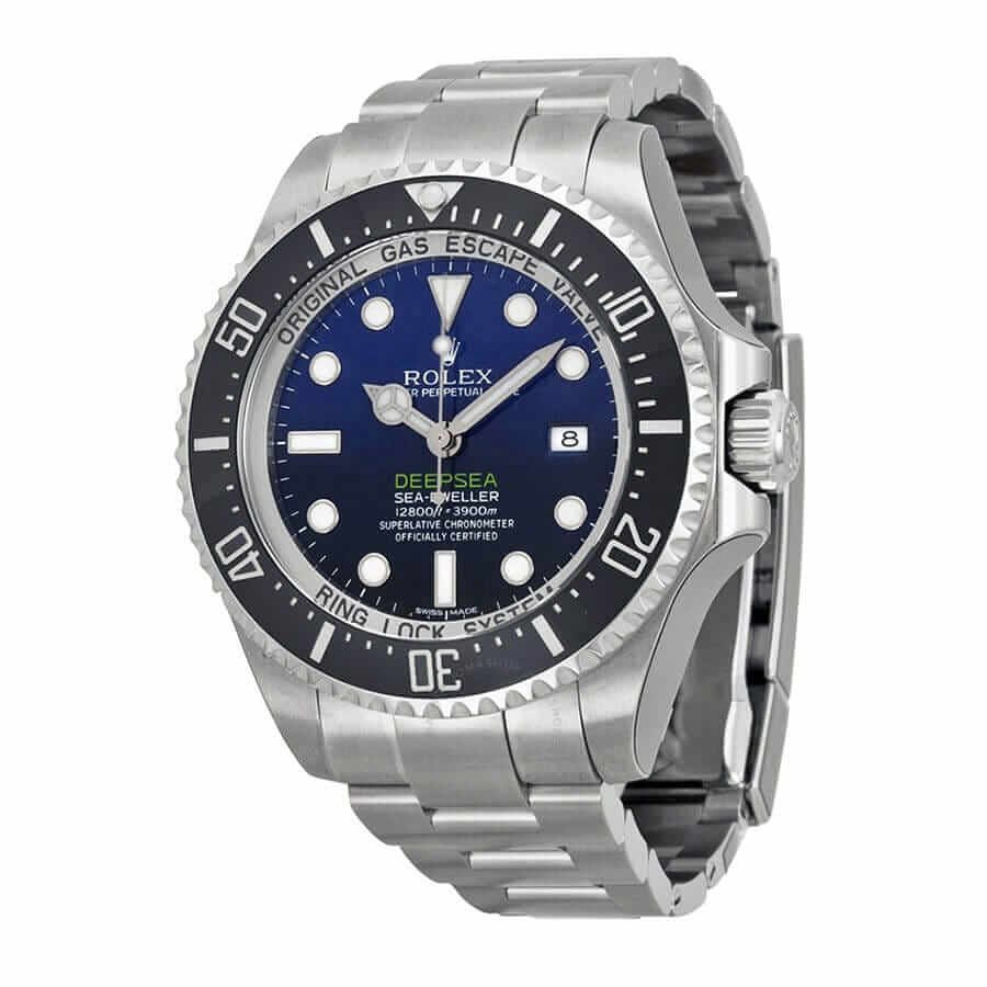 Rolex-Deep-Sea-BlackBlue-Replica-Left