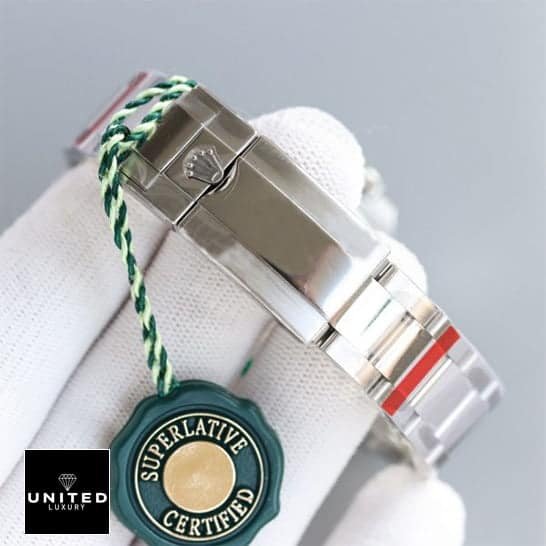 Rolex GMT Master II 116710 S.Steel Fold Clasp on the Rolex Logo Replica