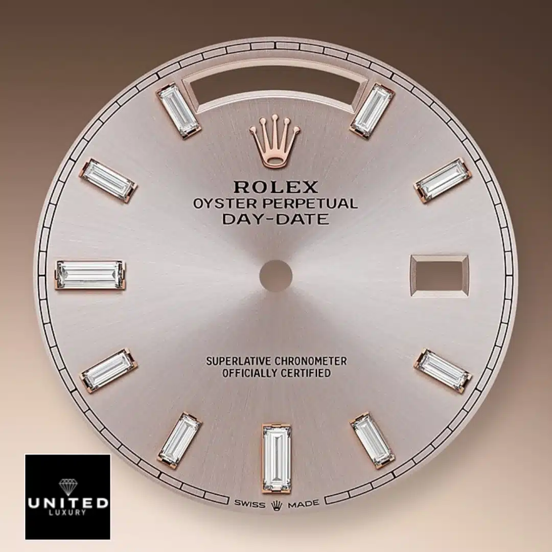 Rolex Day-Date 128345PDP "Pink Diamond" Super Clone Exceptional Replica 1:1 Yeni Proje 21 Rolex Day-Date Everose Gold Diamond Dial 128345PDP Replica