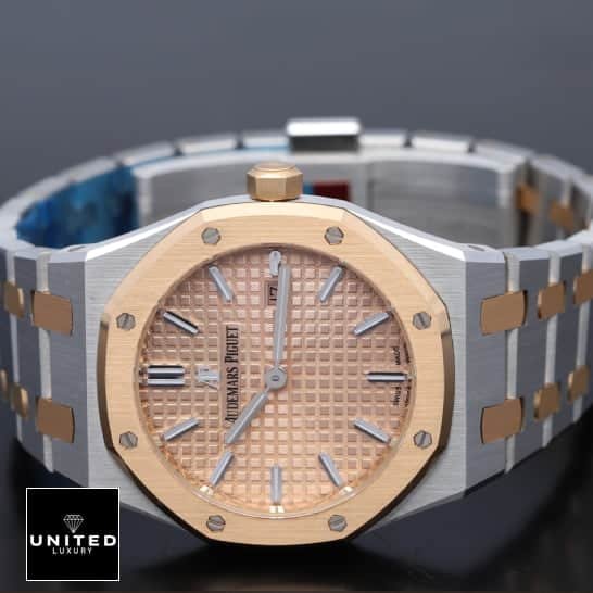 Audemars Piguet Royal Oak 25940SK.OO.D002CA.02 "Two-Tone" Precision Clone ap royal 67650sr replica right Two tone ap replica analog and pusher button