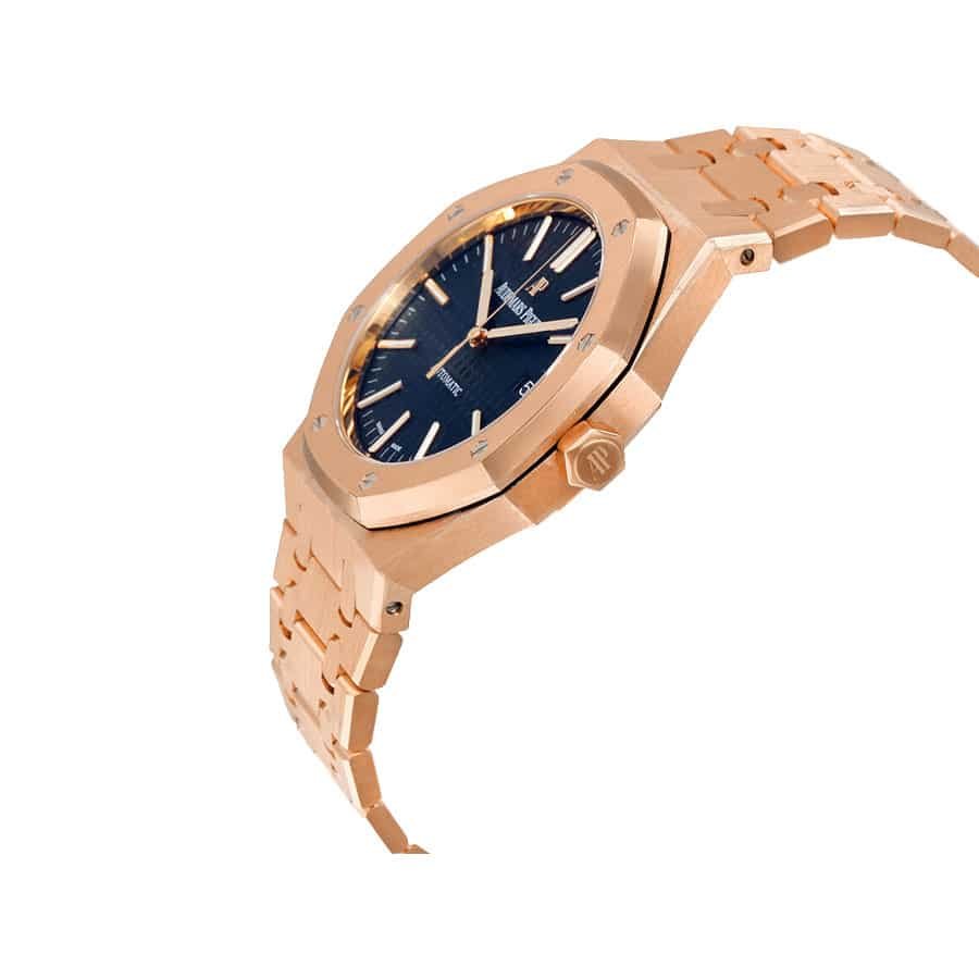 audemars-piguet-royal-oak-pink-gold-blue-dial-replica-2