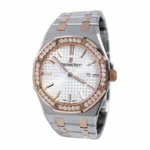 Audemars Piguet Royal Oak Ladies 67651SR.ZZ.1261SR.01 "Diamond Bezel" Super Clone Edition - Image 2