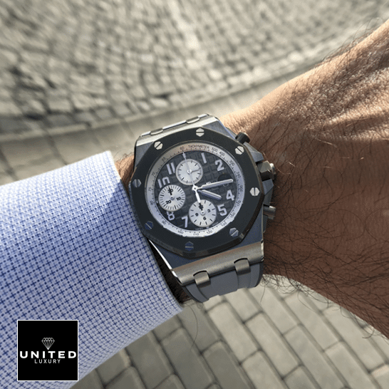 Audemars Piguet Royal Oak Offshore 26470IO.OO.A006CA.01 "Ghost" Pro Clone 1:1 audemarspiguet royaloakoffshore 26470IO.OO .A006CA.01 replica hand Audemars Piguet Royal Oak Offshore 26470IO.OO.A006CA.01 "Ghost" Pro Clone 1:1 audemarspiguet royaloakoffshore 26470IO.OO .A006CA.01 replica hand