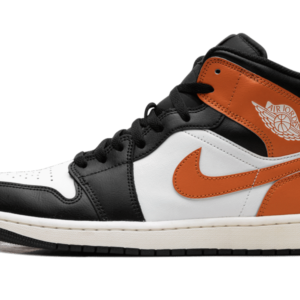 Air Jordan 1 Mid "Black Toe Starfish"