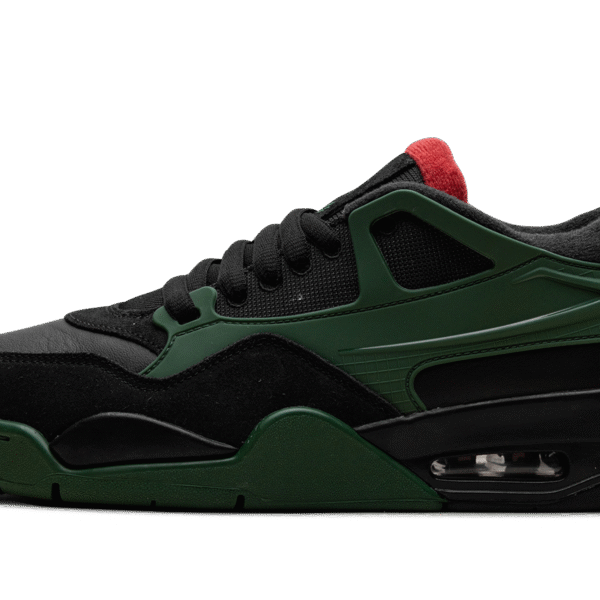 Jordan 4 RM "Black Gorge Green University Red"