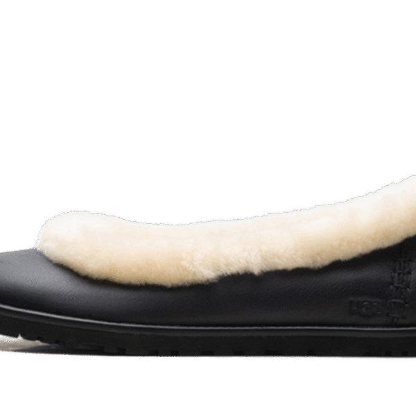 Zora Leather Ballet Flat WMNS "Black"