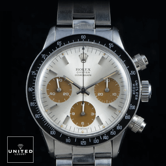 Rolex Daytona Cosmograph OW502596 Stainless Steel Oyster Replica black Background