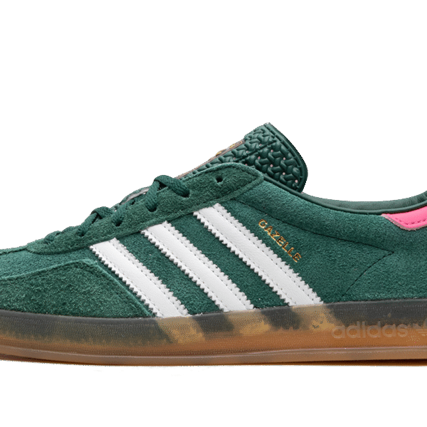 GAZELLE INDOOR WMNS "Collegiate Green / Lucid Pink"