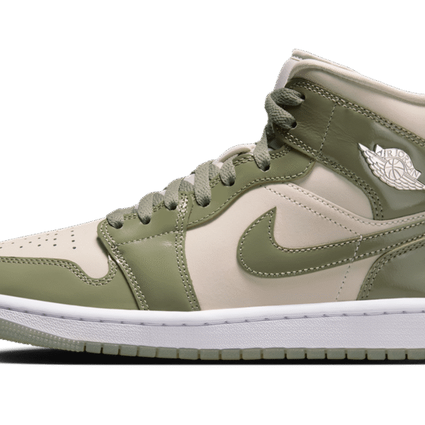 Jordan 1 Mid SE WMNS "Sea Glass Oil Green"