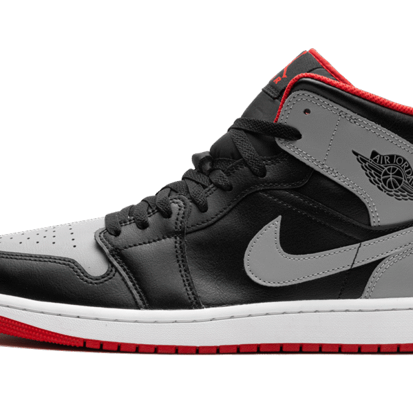 Jordan 1 Mid "Bred Shadow"