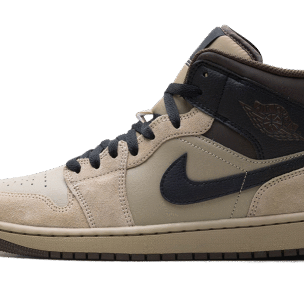 Jordan 1 Mid "Khaki Baroque Brown"