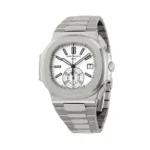 Patek Philippe Nautilus Chronograph 5980/1A-019 "White Dial" Precision Clone - Image 2