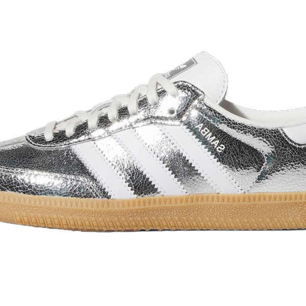Samba OG GS "Silver Metallic Cloud White"