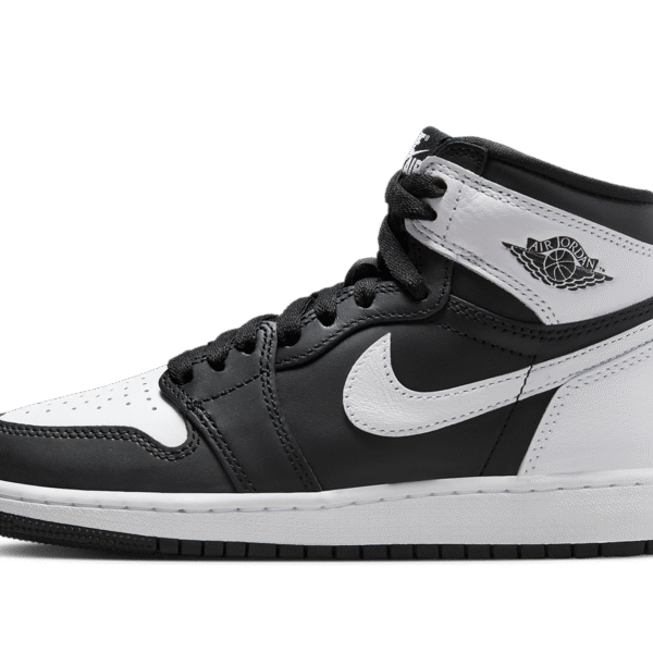 Air Jordan 1 Retro High OG GS "BLACK/WHITE/WHITE"