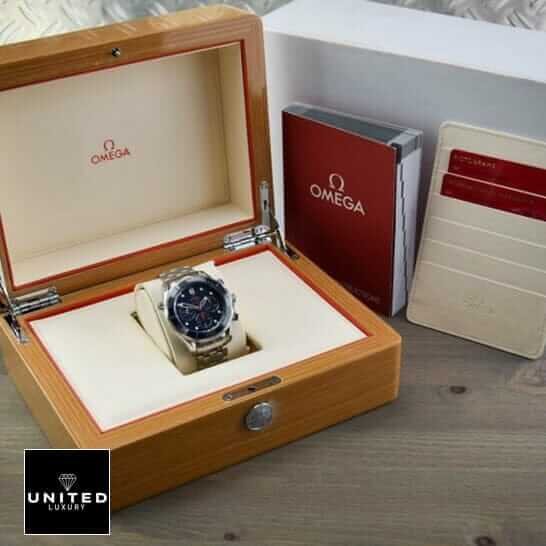Omega Seamaster 212.30.44.50.03.001 Blue Dial 300m Replica in the box