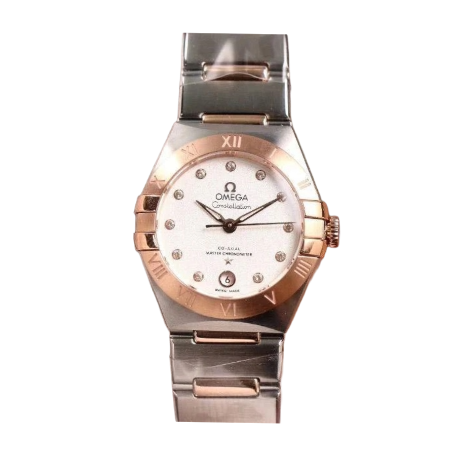 omega-constellation-steel-rose-gold-case-replica-1