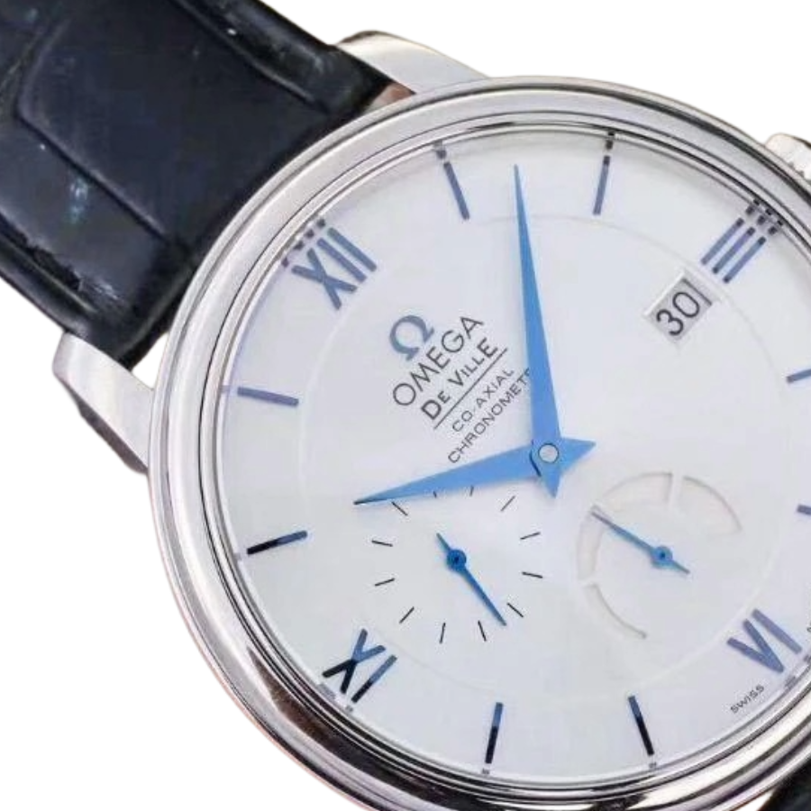 omega-de-ville-white-dial-replica-5