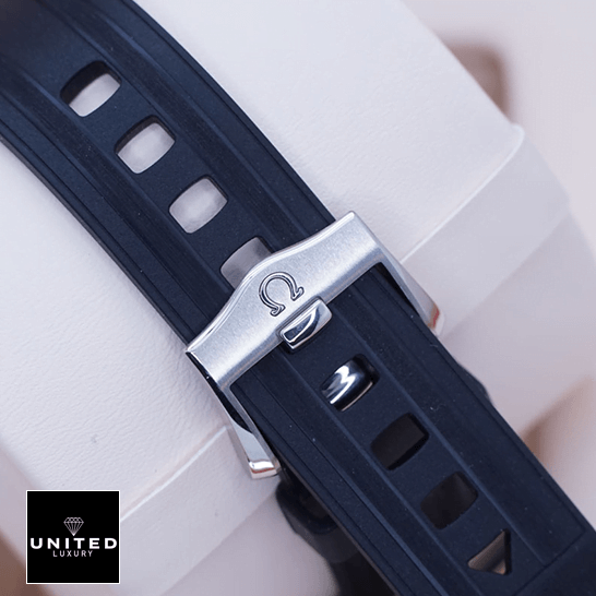 Omega Seamaster Diver 300M Co Axial Back Black Rubber Bracelet Replica