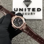 Patek Philippe Nautilus 5724 "Baguette Diamonds" 1:1 Clone Edition - Image 4