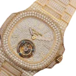 Patek Philippe Nautilus Tourbillon Yellow Gold 5711 Authentic Copy 1:1 - Image 2