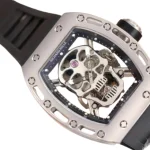 Richard Mille RM 52-01 Tourbillon "Skull" Grey Exclusive Clone Edition - Image 3