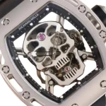 Richard Mille RM 52-01 Tourbillon "Skull" Grey Exclusive Clone Edition - Image 2