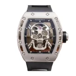 Richard Mille RM 52-01 Tourbillon "Skull" Grey Exclusive Clone Edition