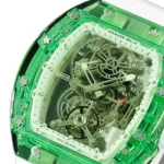 Richard Mille RM 56-01 Tourbillon Green Transparent Superior Replica - Image 5