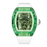 Richard Mille RM 56-01 Tourbillon Green Transparent Superior Replica