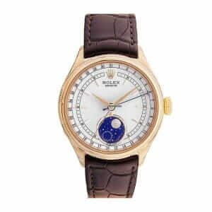 Rolex Cellini Moonphase 50535 "White Dial" Supreme Copy 1:1