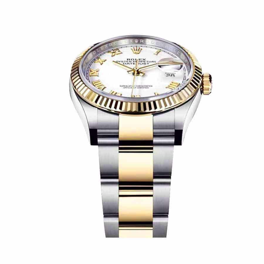 rolex-datejust-126231lc-steel-yellow-gold-automatic-white-dial-oyster-replica2