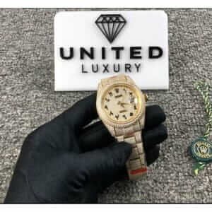 Rolex Datejust 116300 "Iced Out Arabic Dial" Collector’s Copy 1:1 - Image 2