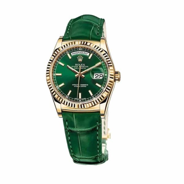 Rolex Day-Date 118138-0003 “Green Dial” Superior Replica
