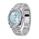 Rolex Day-Date 228236 "Ice Blue Grooved" Super Clone Quality - Image 2