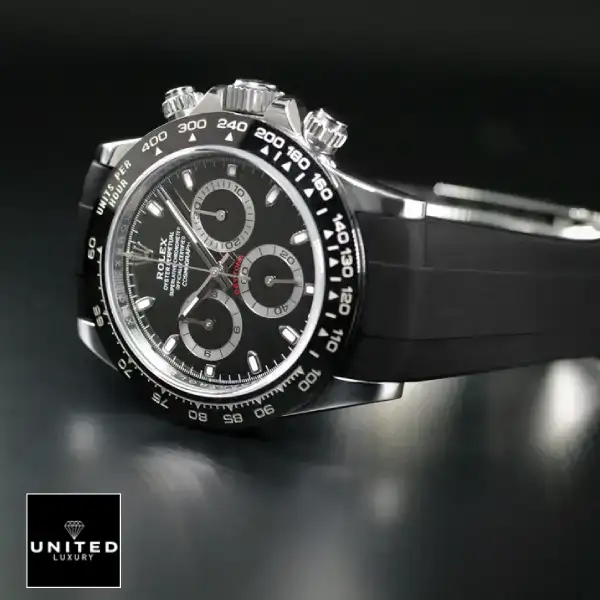 Rolex Daytona Cosmograph 126519LN "Oysterflex" Ultra Accurate Clone rolex daytona black 1