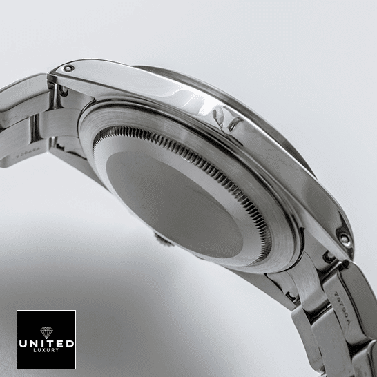 Rolex Submariner Vintage "Big Crown" 16570-0004 Perfect Clone Quality rolex explorer 16570 0004 replica leftside Rolex Explorer II 16570-0004 Stainless Steel Case Replica Leftside