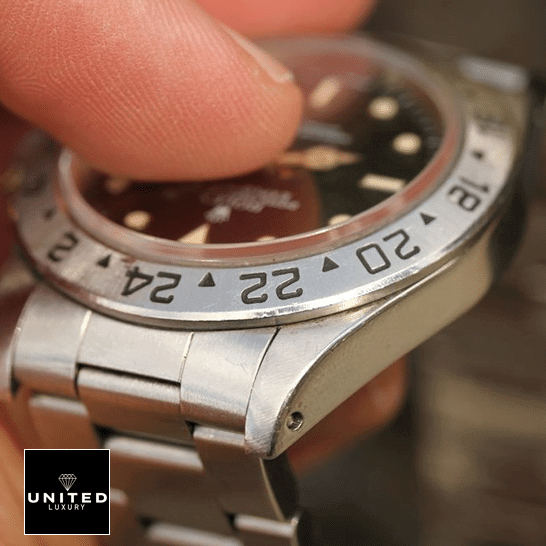 Rolex Submariner Vintage "Big Crown" 16570-0004 Perfect Clone Quality rolex explorer 16570 0004 replica minutes Rolex Explorer II 16570-0004 Stainless Steel Bezel Replica