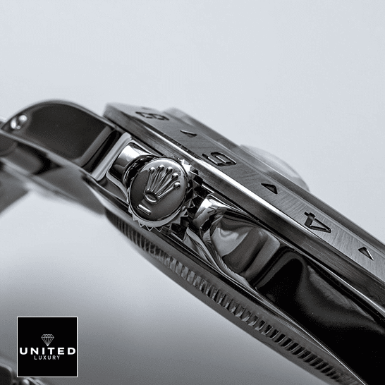 Rolex Submariner Vintage "Big Crown" 16570-0004 Perfect Clone Quality rolex explorer 16570 0004 replica right Rolex Explorer II 16570-0004 Stainless Steel Crown Pusher Replica