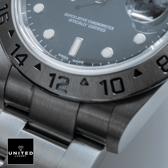 Rolex Submariner Vintage "Big Crown" 16570-0004 Perfect Clone Quality rolex explorer 16570 0004 replica stainless Rolex Explorer II 16570-0004 Stainless Steel Case & Bezel Replica
